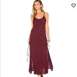 Cleobella Uma Midi Dress in Plum